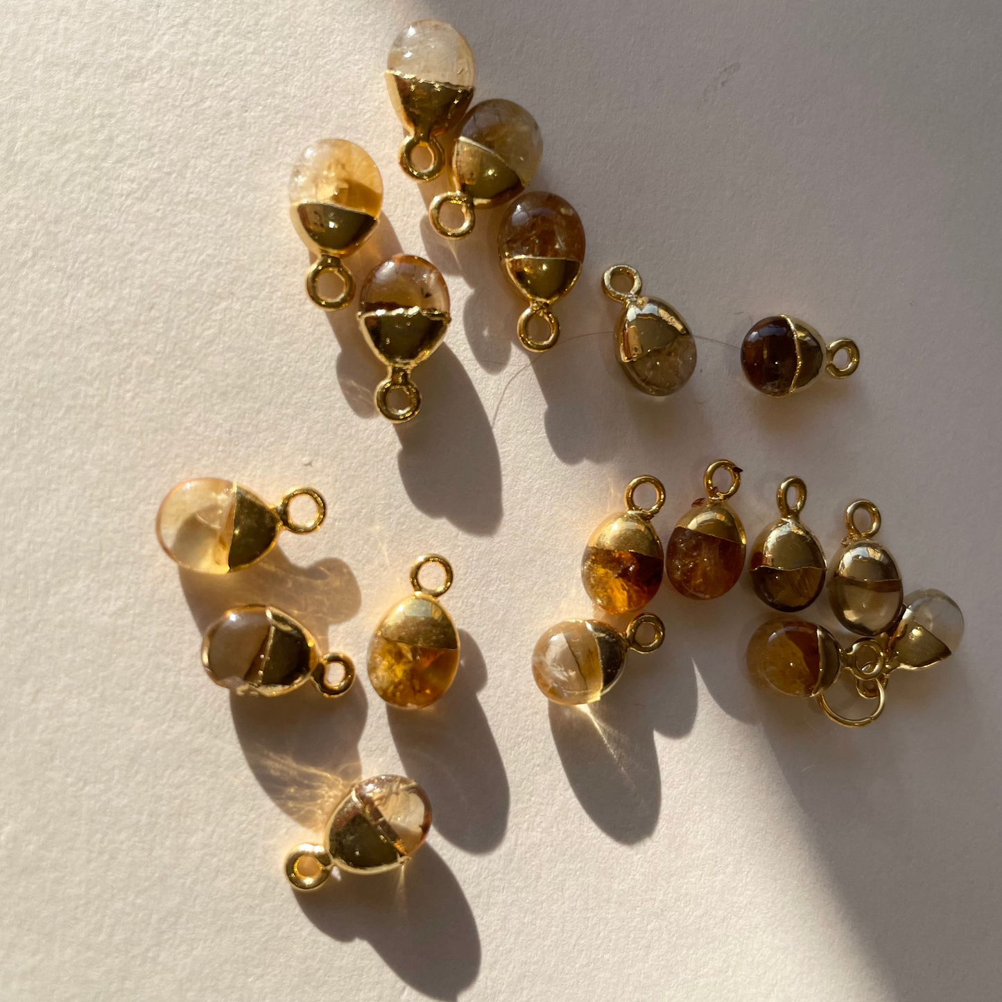 Imperfect Additional Stone | Tiny Tumbled (Gold Plated)