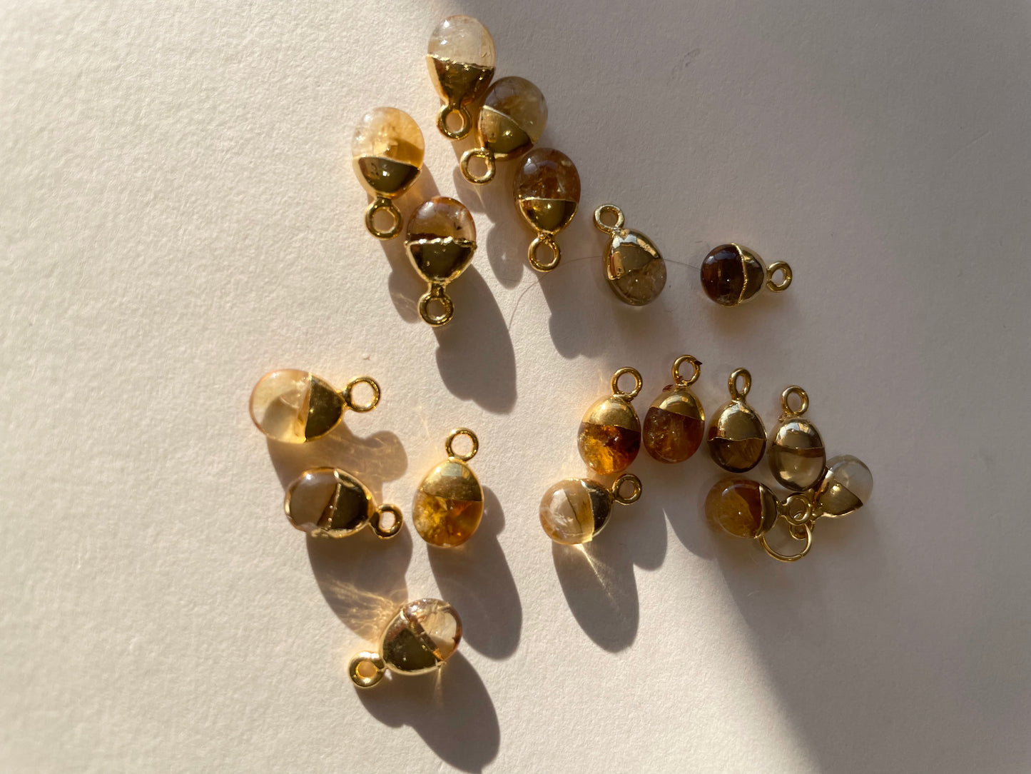 Imperfect Additional Stone | Tiny Tumbled (Gold Plated)