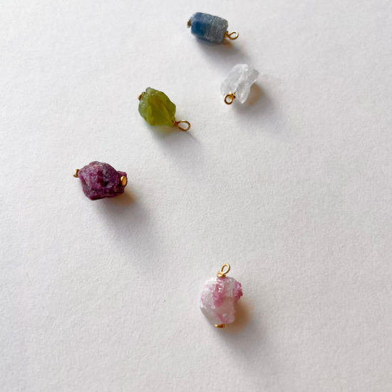 Imperfect Additional Birthstone | Threaded (Gold Plated)