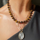 The Quartz Reset Statement Necklace | Clarity (Gold Plated)