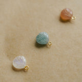 Shell Amulet Gemstone Pendant (Gold)
