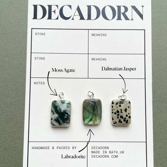Additional Stone | Large Gem Slice (Silver)