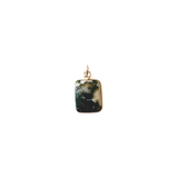 Gem Slice | Moss Agate | New Beginnings