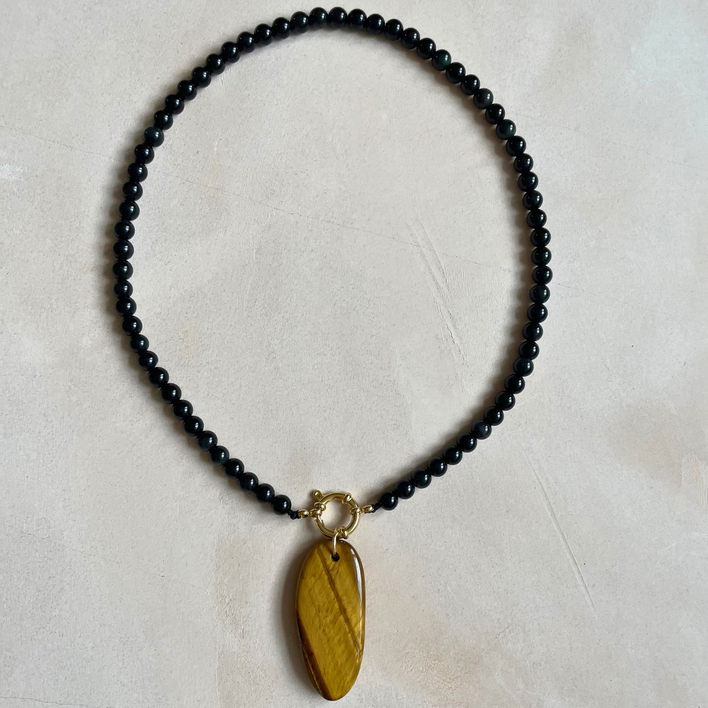 The Protection & Strength Necklace (Gold)