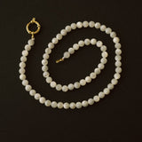 The Calming Pearl Necklace (Gold)