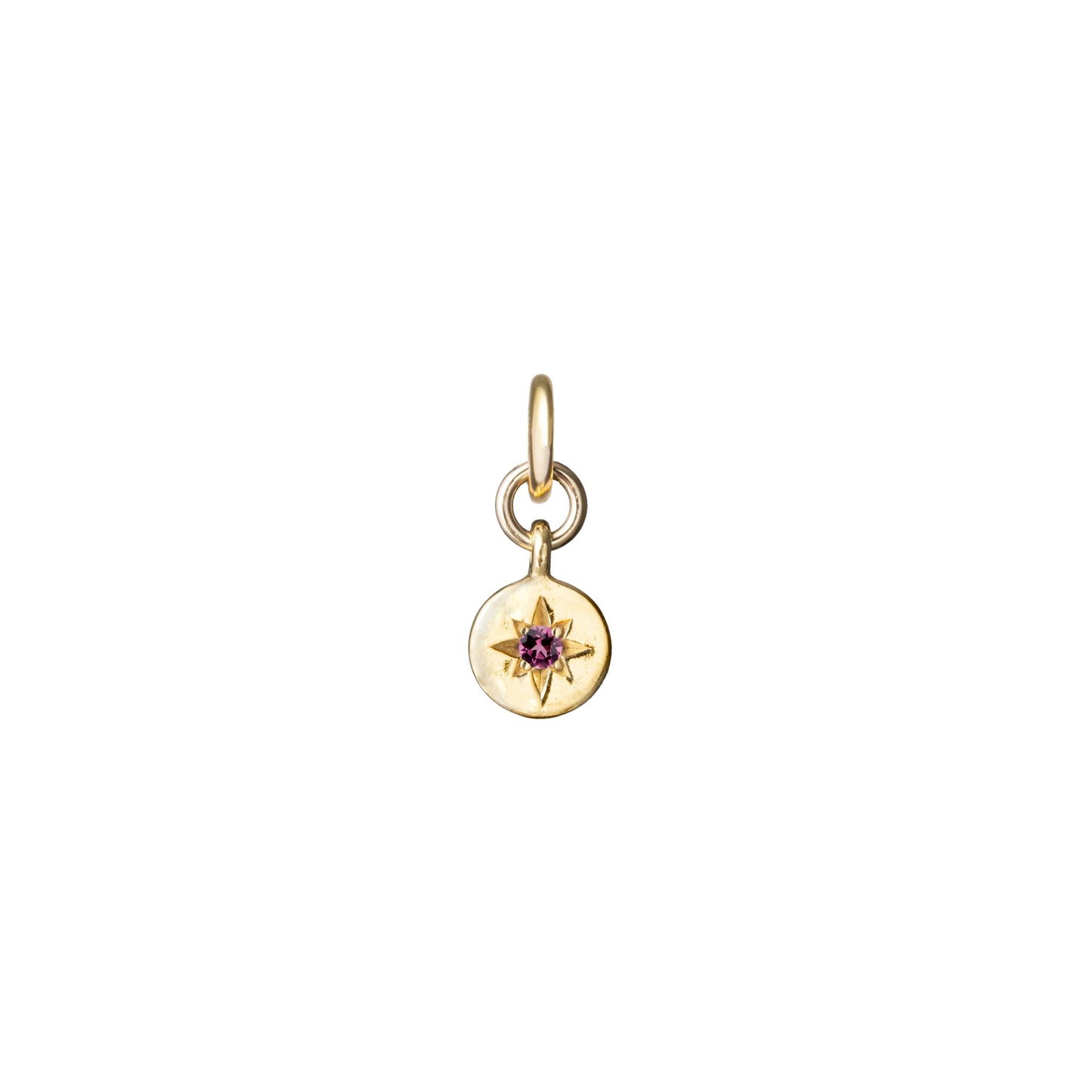 Pink Tourmaline | October | Guiding Star (Gold Plated)