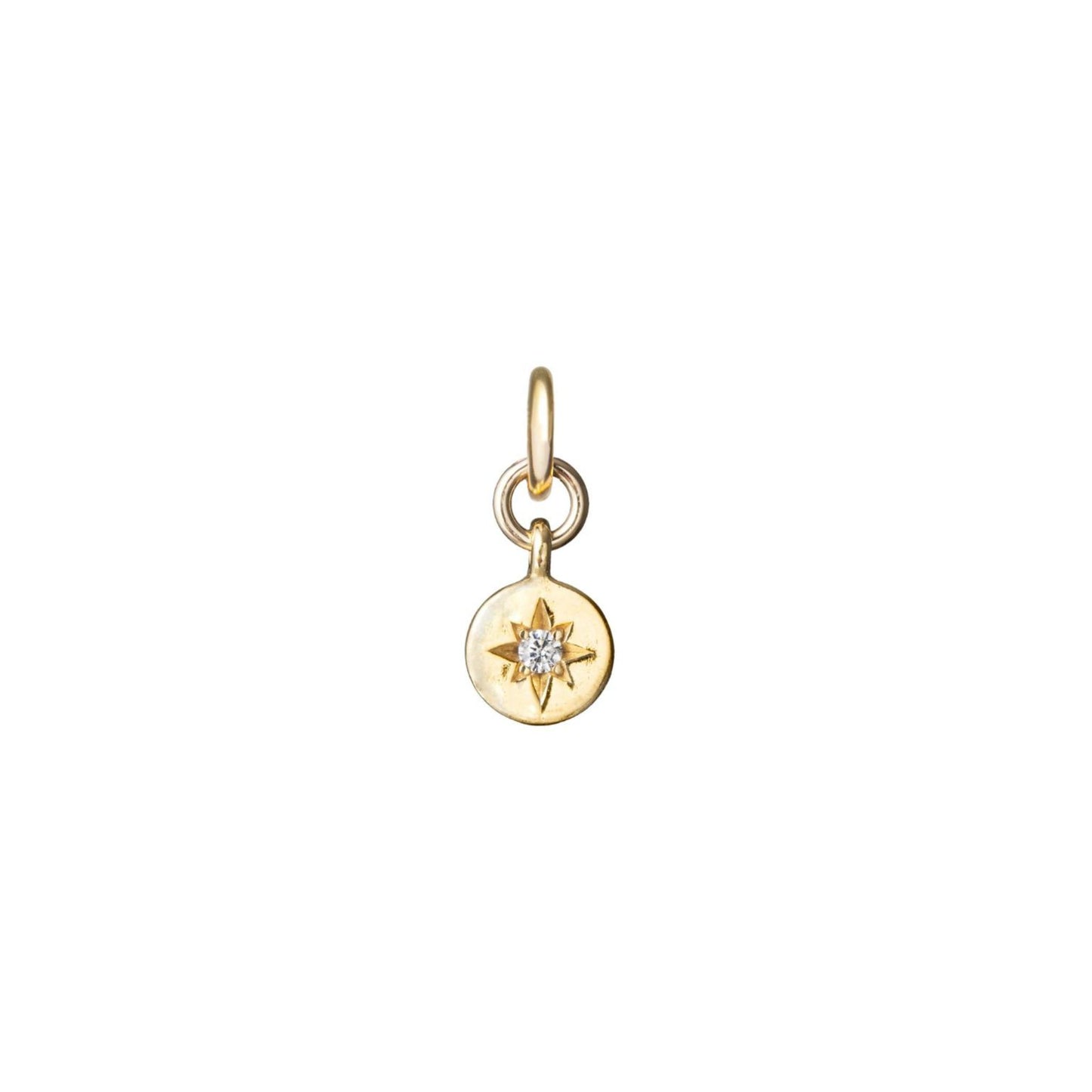 Quartz | April | Guiding Star (Gold Plated)