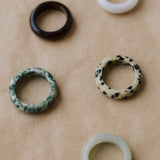 Gemstone Band Rings
