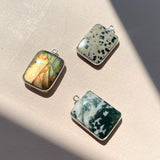 Additional Stone | Large Gem Slice (Gold or Silver)