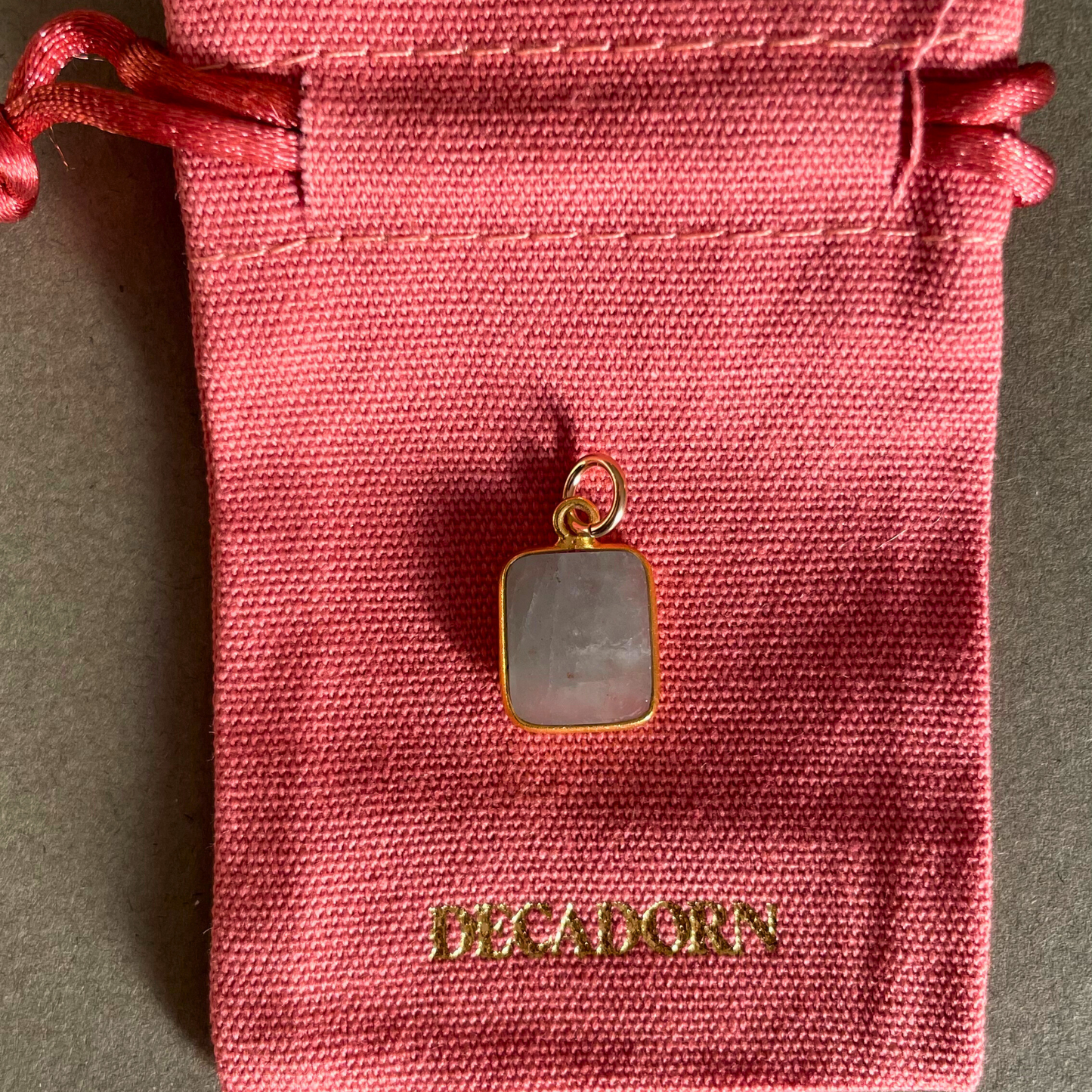 Imperfect Additional Stone | Gem Slice (Gold Plated)