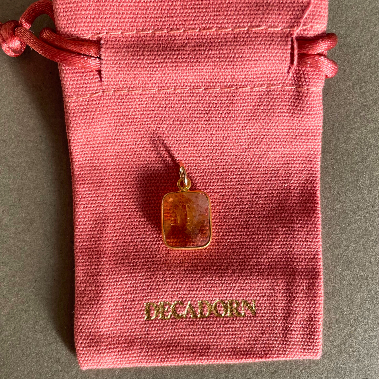 Imperfect Additional Stone | Gem Slice (Gold Plated)