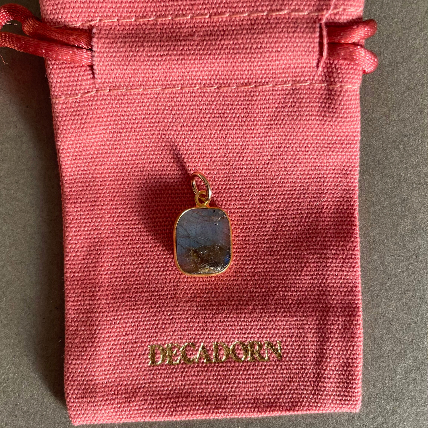 Imperfect Additional Stone | Gem Slice (Gold Plated)