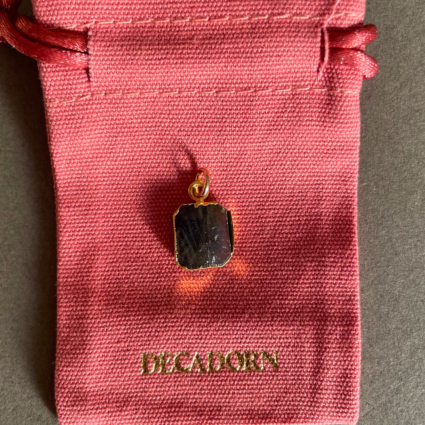 Imperfect Additional Stone | Gem Slice (Gold Plated)