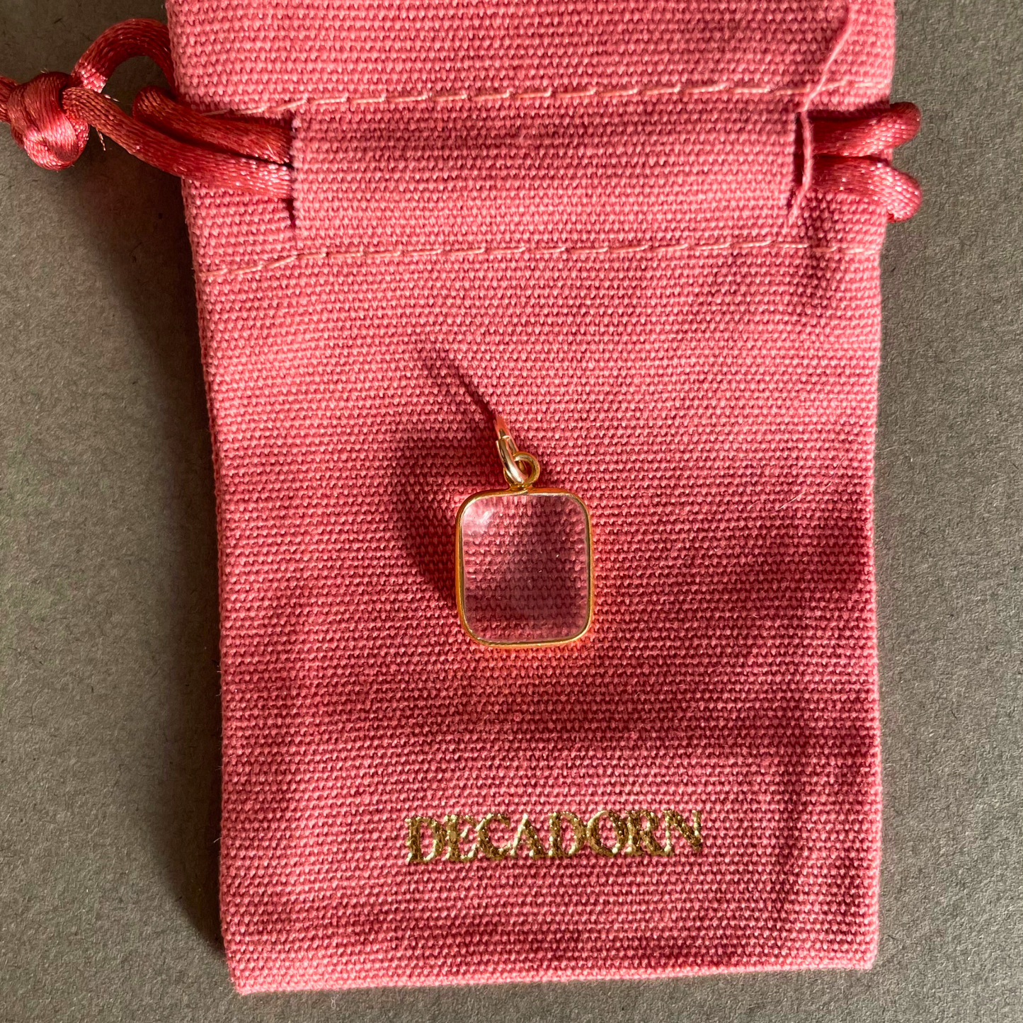 Imperfect Additional Stone | Gem Slice (Gold Plated)