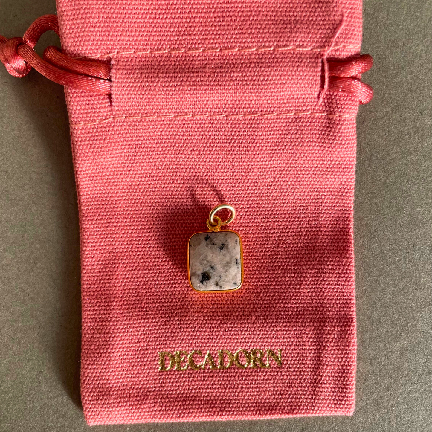 Imperfect Additional Stone | Gem Slice (Gold Plated)