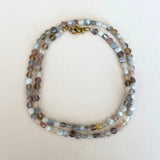 Faceted Strand Necklaces (Gold or Silver)