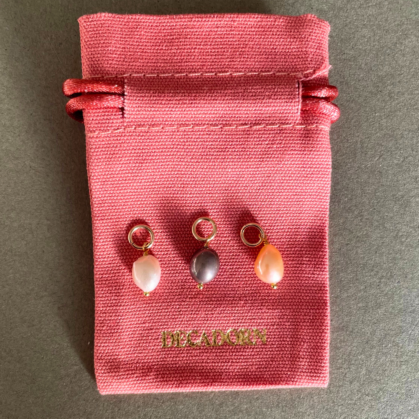 Imperfect Sea Pearls | Set of 3 (Gold)