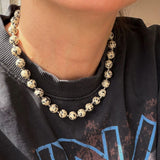 The Statement Positivity Necklace - Dalmatian Jasper