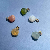Shell Amulet Gemstone Pendant (Gold)
