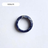 Gemstone Band Rings
