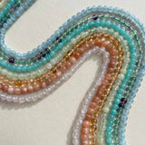 Jade Beaded Strand Necklace | Balance (Gold)