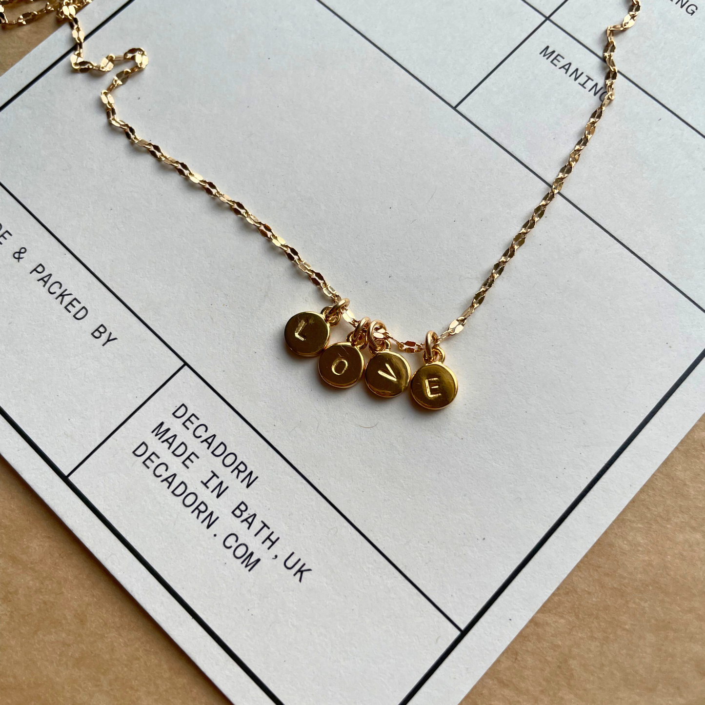 The Love Charm Necklace (Gold & Silver)