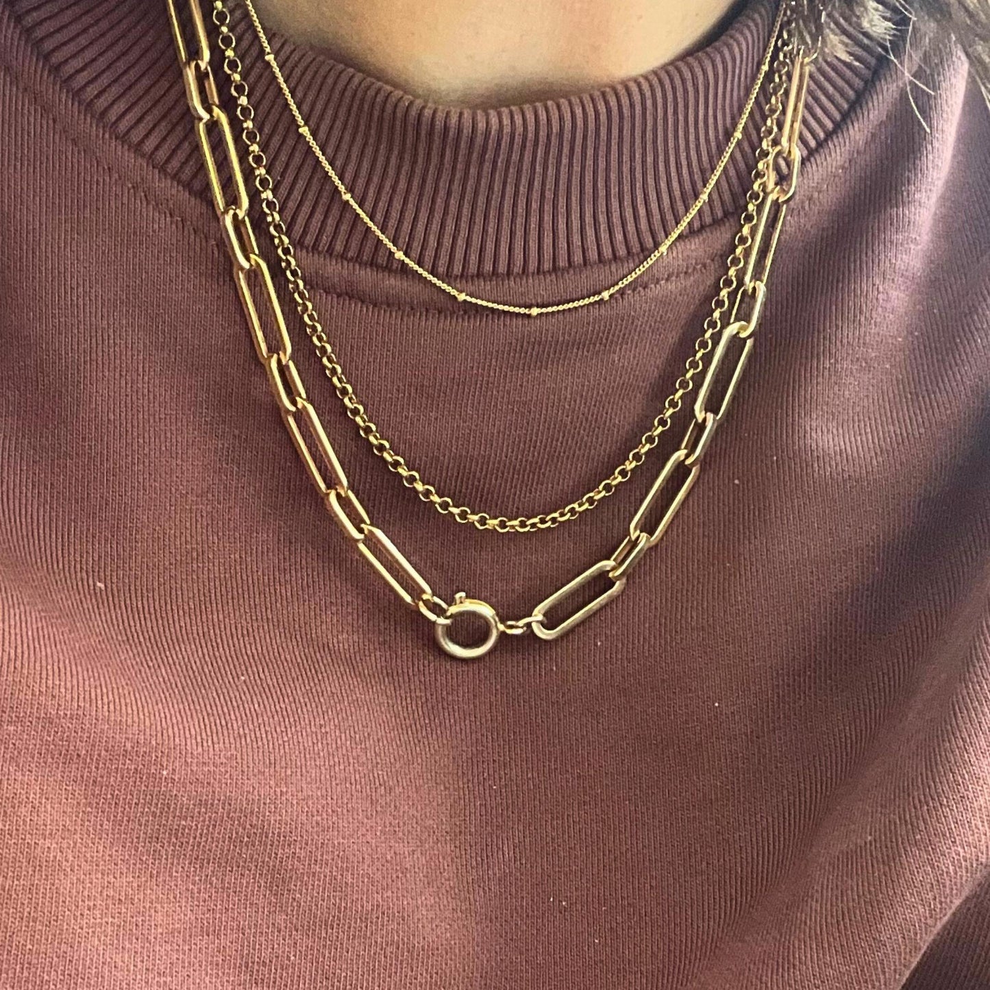 Statement Link Chunky Chain (Gold Plated)