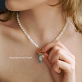 The Calm Waters Necklace (Gold)