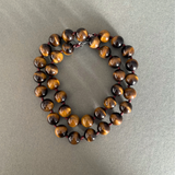 The Statement Courage Necklace - Tiger Eye