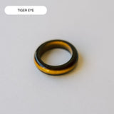 Gemstone Band Rings