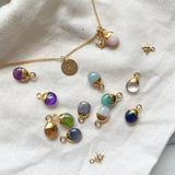 Additional Stone | Tiny Tumbled (Gold Plated)