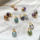Additional Stone | Tiny Tumbled (Gold Plated)