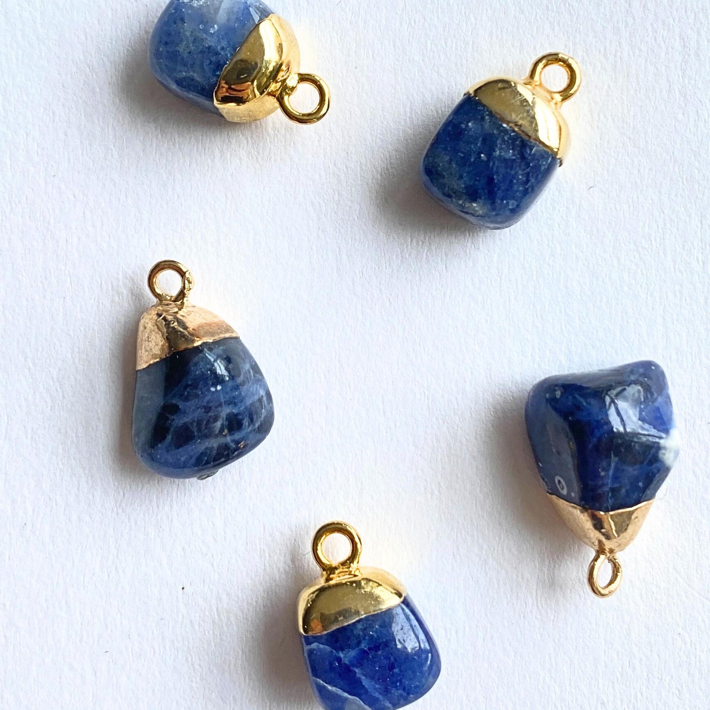 Imperfect Additional Stone | Tumbled (Gold Plated)