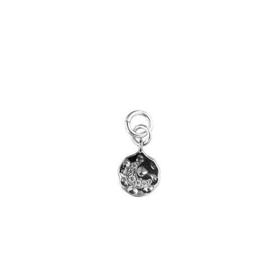 Load image into Gallery viewer, Additional Charm | Moon Coin (Sterling Silver)
