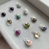 Additional Stone - Tiny Tumbled Birthstone (Silver) - Decadorn