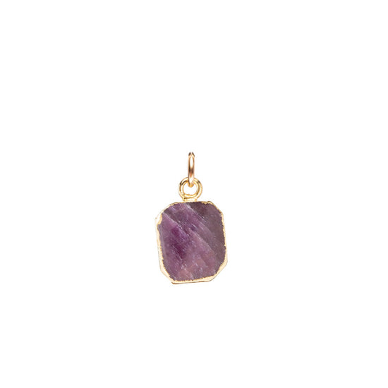 Load image into Gallery viewer, Additional Stone | Gem Slice (Gold Plated)
