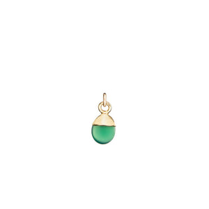 Bridesmaid | Gemstone & Moon Necklace (Gold Plated)