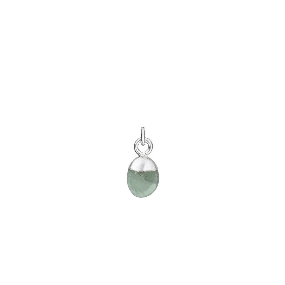 
            
                Load image into Gallery viewer, Bridesmaid | Gemstone &amp;amp; Moon Necklace (Silver)
            
        