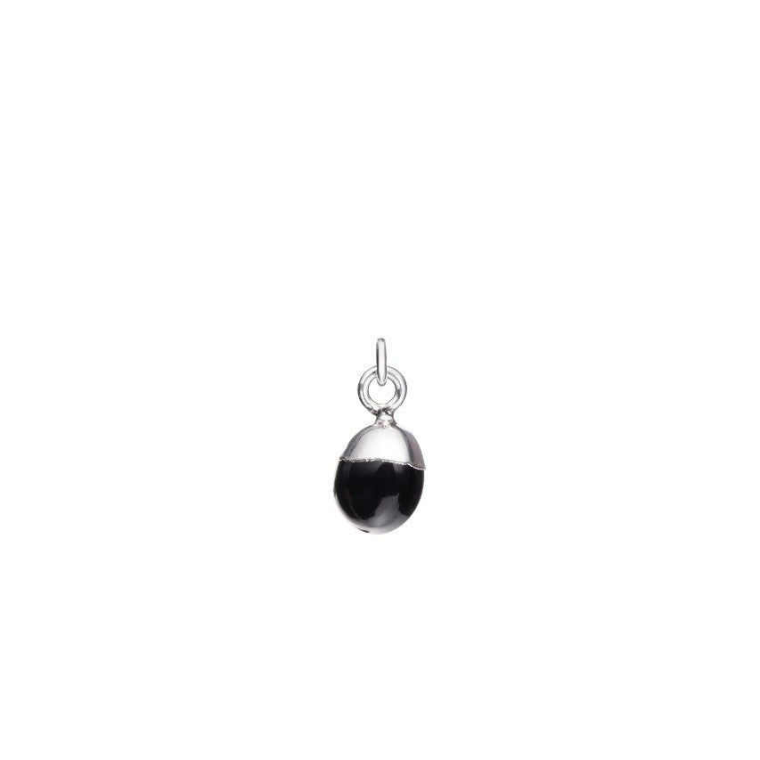Create Your Own | Gemstone & Moon Necklace (Silver)