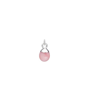 Bridesmaid | Gemstone & Moon Necklace (Silver)