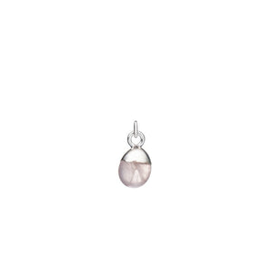 Bridesmaid | Gemstone & Moon Necklace (Silver)