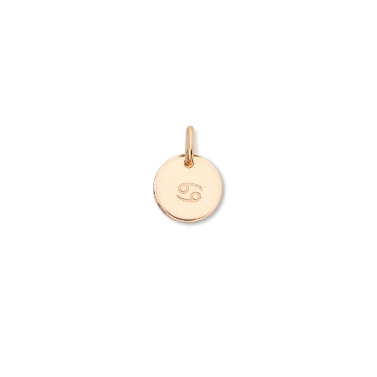 Load image into Gallery viewer, Additional Charm | Personalised Zodiac Sign Disc (Gold Fill)
