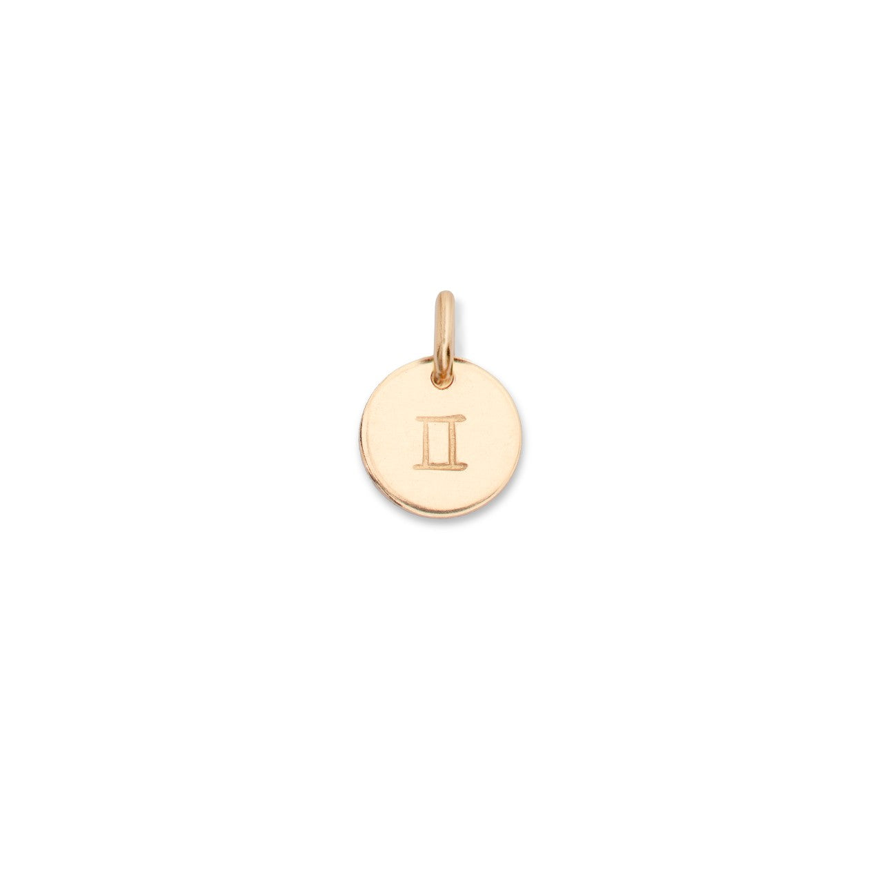 Load image into Gallery viewer, Additional Charm | Personalised Zodiac Sign Disc (Gold Fill)
