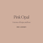 Pink Opal Tiny Tumbled Hoop Earrings | Love & Hope (Silver)