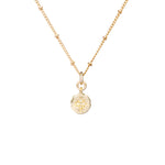 Star Coin Necklace (Gold Plated)