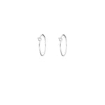 Hoop | Beading (Sterling silver)