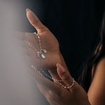Create Your Own | Stones With Meaning Charm Necklace (Silver)