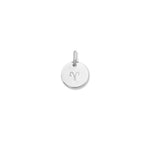 Zodiac Disc | Aries | March 21 - April 19 (Sterling Silver)