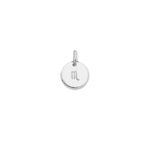 Zodiac Disc | Scorpio | October 23 - November 21 (Sterling Silver)