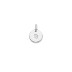 Zodiac Disc | Virgo | August 23 - September 22 (Sterling Silver)